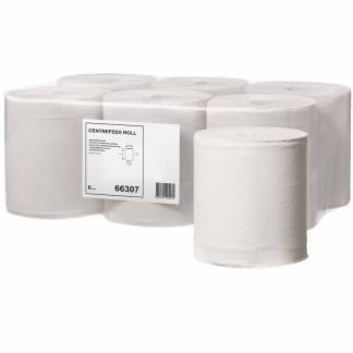 Aftørringspapir Neutral Standard M2 1-lags 275m  6rul/kar