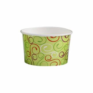 Isbæger mellem 5oz (15 cl) Ø86x50mm 50stk/ps 900stk/kar