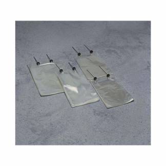 Plastikpose PP på bøjle 220x420/40+40x0,03mm 2000stk/pak
