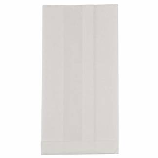 Søsygepose 150/55x300mm 70 gr hvid med pe 1000 stk/pak