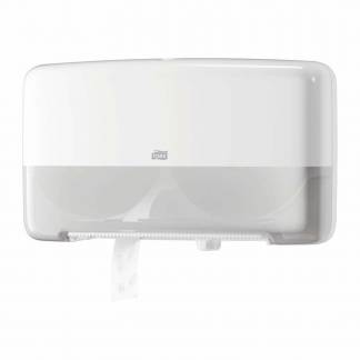 Tork T2 twin mini dispenser jumbo toiletpapir hvid 555500