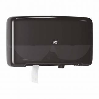 Tork T2 twin mini dispenser jumbo toiletpapir sort 555508