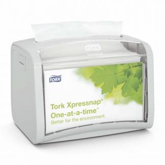 Dispenser Tork Xpressnap grå/klar 272613 1stk