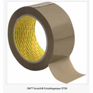 Tape 3M 3739 PP35 Hotmelt brun 50mmx66m