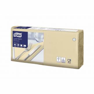 Servietter Tork 3-lags sand 33cm 10x150stk/kar