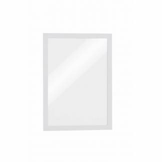 Skilt DURAFRAME® selvklæbende A4 m/hvid ramme 2stk/pak