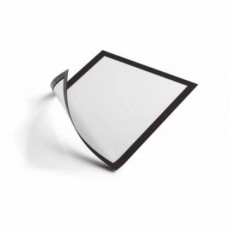 Skilt DURAFRAME® MAGNETIC A4 m/sort ramme 5stk/pak