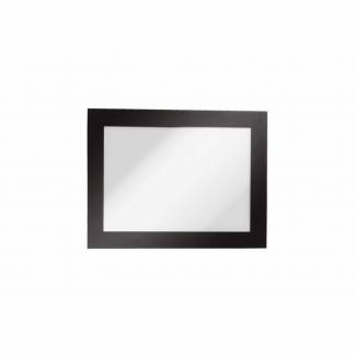 Skilt DURAFRAME® selvklæbende A6 m/sort ramme 2stk/pak
