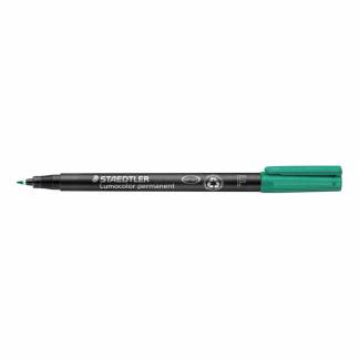 OHP-pen Lumocolor grøn F 0,6mm 318-5 permanent