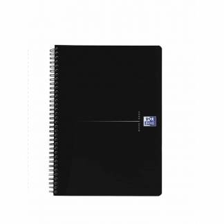 Notesbog Oxford Office Smart A4 Black 90g lin. med 90 ark