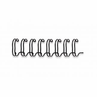 Spiralrygge Fellowes 3:1 wire 14mm sort A4 100stk/pak