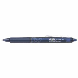 Kuglepen Pilot FriXion Clicker blåsort medium 0,7mm