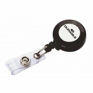 Yo-Yo nøglesnor Durable sort 10stk/pak 8152