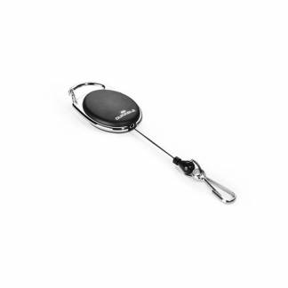 Yo-Yo nøglesnor Durable sort med krog 8327-01