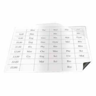 Magnetlomme A4 BUDGET Quickload åben top og side 100stk/pak