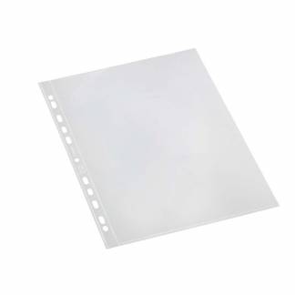 Plastlommer Bantex A4 glasklar 0,11mm åben top 100stk/pak