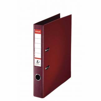 Brevordner Esselte No.1 Power bordeaux A4 smal
