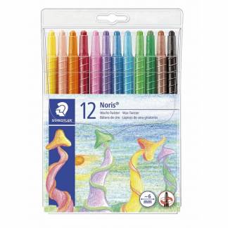 Oliekridt STAEDTLER Noris Club ass. 12stk/pak