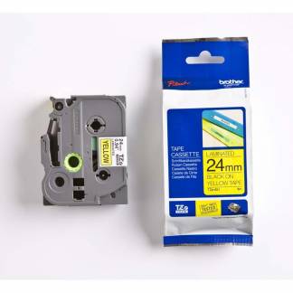 Brother TZe 651 tape 24mmx8m black/yellow