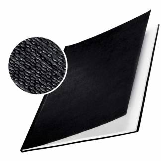 Skinneomslag Leitz karton 10,0mm sort 10stk/pak