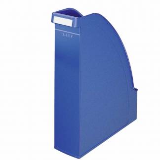 Tidsskriftsamler Leitz Plus A4 bredde 70mm blå