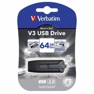 USB Flash Drive Verbatim 3.0 Store'n'Go V3 64GB 49174