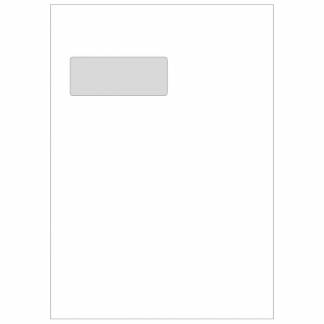 Kuverter m/rude hvid 229x324mm C4p 90g Mailman Peal&Seal 10194 500stk/pak