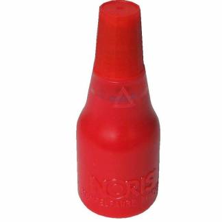 Stempelfarve Noris rød 25ml t/gummi
