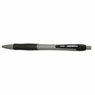 Pencil bnt lysgrå/sort 0,5mm m/gummi greb og viskelæder