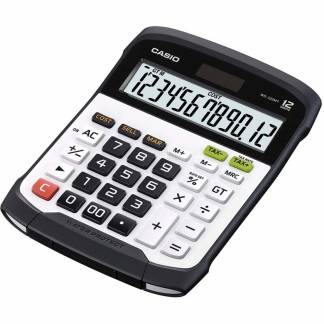 Lommeregner Casio WD-320MT vandtæt hvid 12 cifre