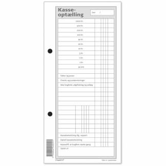 Kasseblok 100bl 100x210mm 92 2200 90