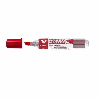 Whiteboardmarker Pilot V-Board Master rød skrå spids 1,8x5,2mm