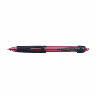 Kuglepen Uni PowerTank m/klik medium 0,4mm rød SN220