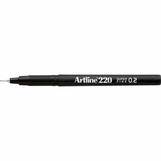 Fineliner Artline EK220 0,2mm sort