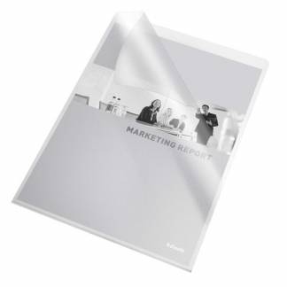 Plastomslag A4 Esselte 0,115mm klar 10stk/pak