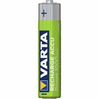 Batteri Varta Recharge Power AAA 1000mAh 4stk/pak