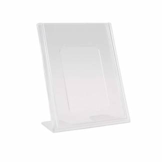 Brochuredisplay bnt klar A7 L-form t/bord 74x105mm