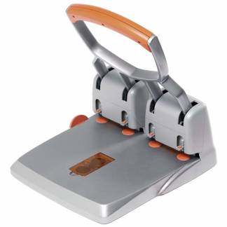 Hulapparat Rapid HDC 150/4 sølv/orange op til 150 ark