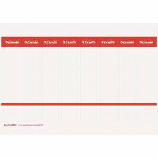 Rygetiket Esselte t/brevordner 50mm 80stk/pak