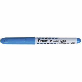 Tekstmarker Pilot V Liquid Light blå