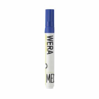 Whiteboardmarker WERA blå rund spids 1-3mm