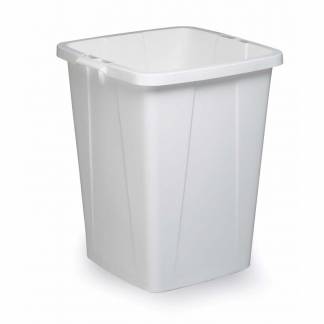 Affaldsspand DURABIN 90l firkantet hvid