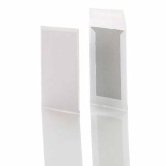 Kuverter m/papbagside hvid 250x353mm nr. 4 B4 11744 125stk/pak