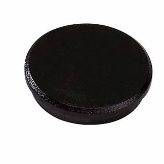 Magneter Dahle 24mm rund sort 10stk/pak bærekraft 0,3kg