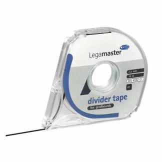 Inddelingstape Legamaster sort 2,5mmx16m 7-4332