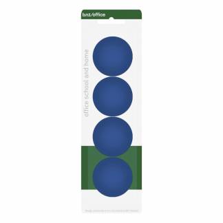Magneter bnt blå Ø40mm blister 4stk/pak