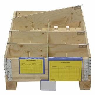Plastlomme til palleramme A5 235x170mm