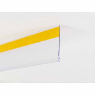 Hyldeforkant klar 39x885mm m/tape