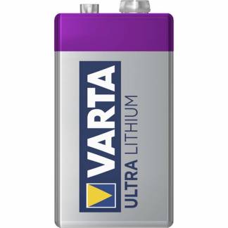 Batteri Varta Ultra Lithium 9V 1stk/pak blister