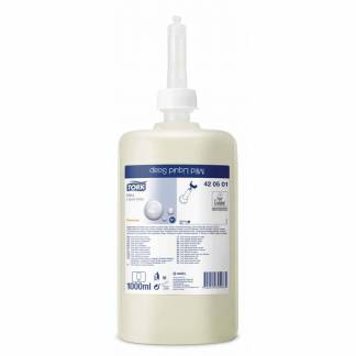 Sæbe Tork Premium Mild S1 lys gul 420501 6x1l/pak
